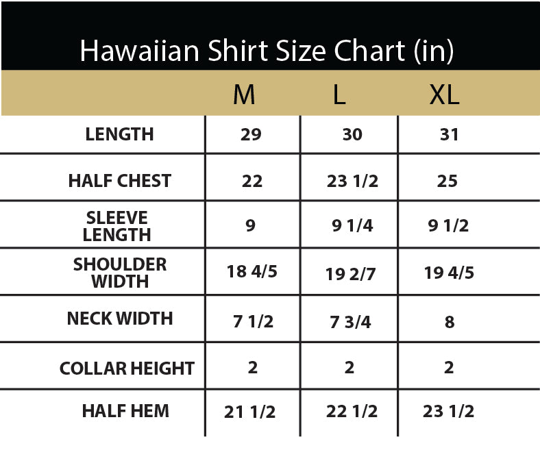 Hawaiian Shirt: Blue Mountain Range