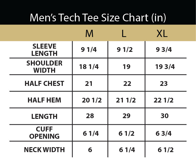 Athletic Tech Tee: Gore Range