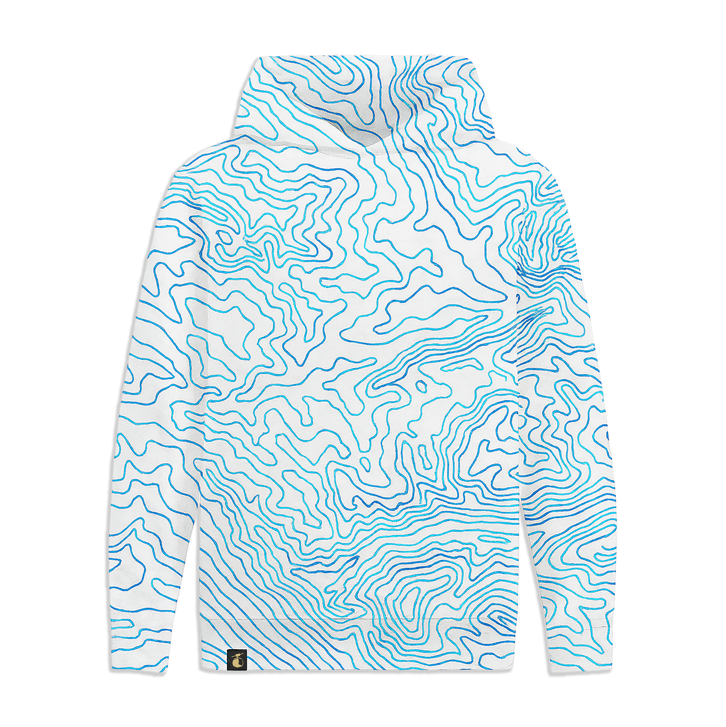 Hooded Sunshirt: Gore Range White